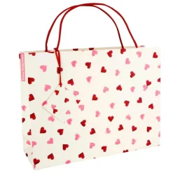 Penny Kennedy Pink Hearts Shopper Gift Bag