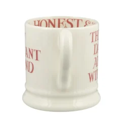 Emma Bridgewater Pink Toast My Brilliant Friend 1/2 Pint Mug
