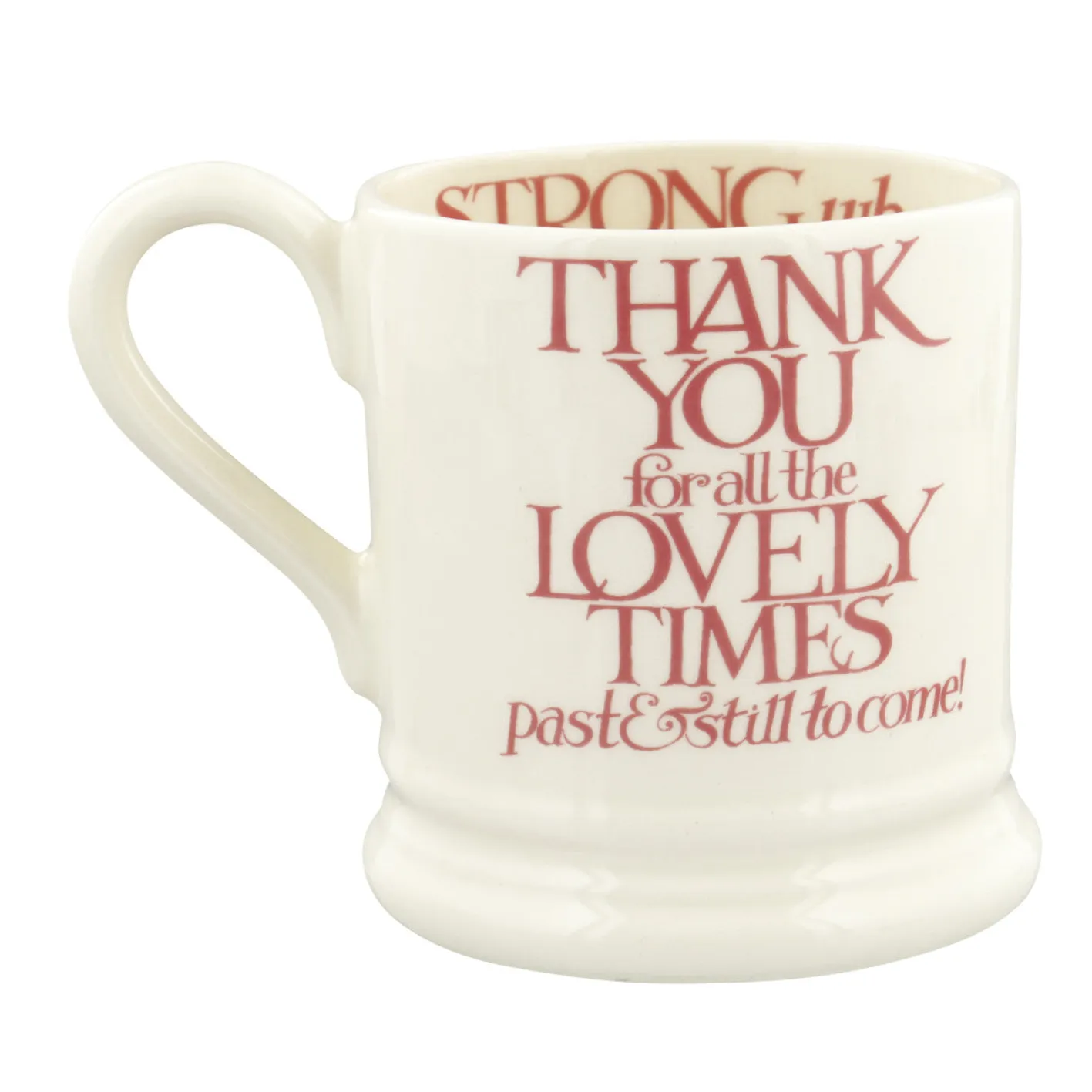 Emma Bridgewater Pink Toast Soul Sisters 1/2 Pint Mug