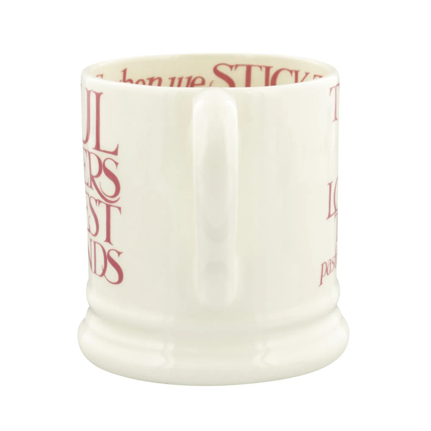 Emma Bridgewater Pink Toast Soul Sisters 1/2 Pint Mug