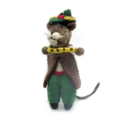 Amica Felt Piper Mouse a Piping Felt Decoration