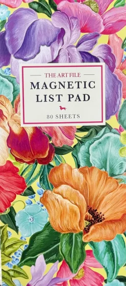 The Art File Plantasia Lined Magnetic Pad