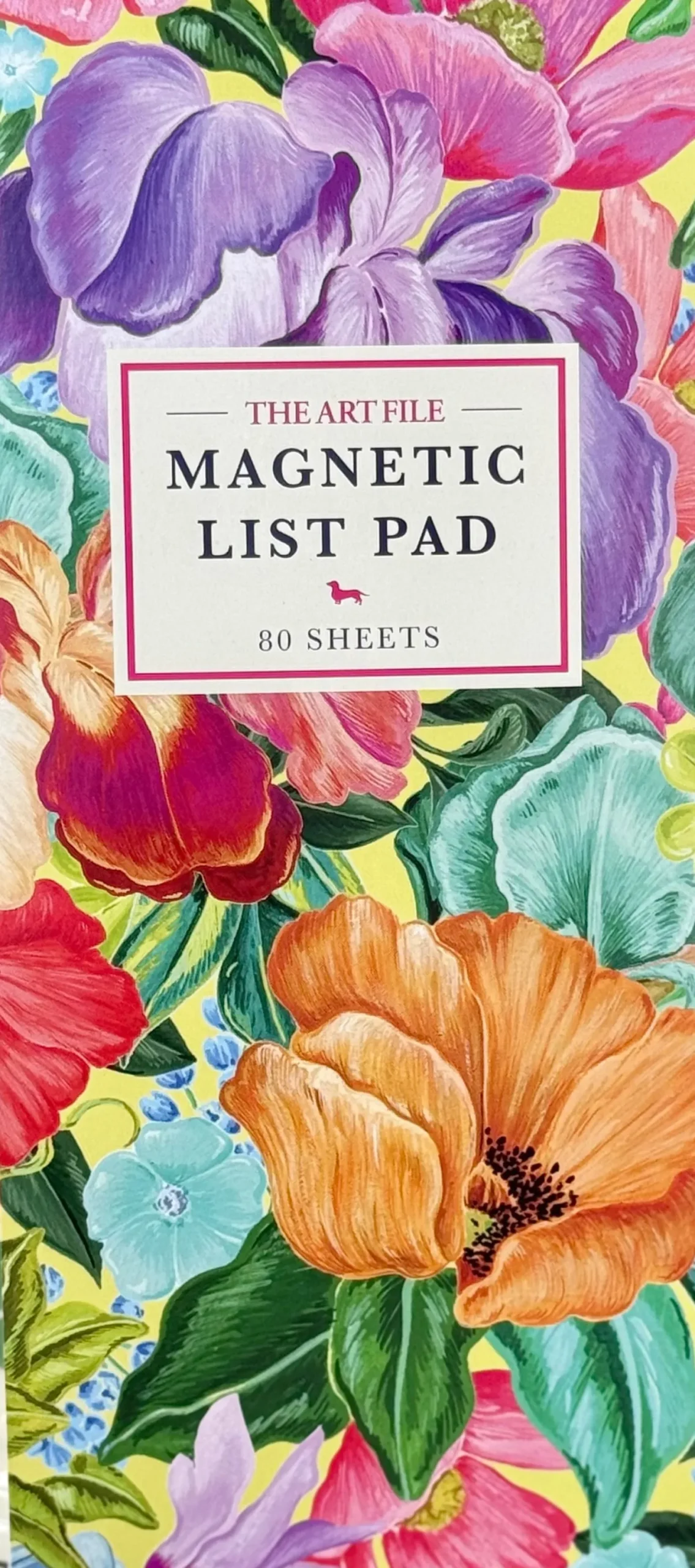 The Art File Plantasia Lined Magnetic Pad