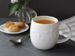 Repeat Repeat Plum Cress Mug