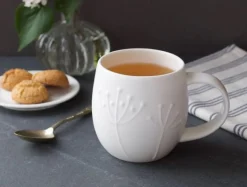 Repeat Repeat Plum Sprig Mug