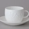 Repeat Repeat Plum Sprig Teacup & Saucer
