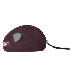 Earth Squared Bags Plum Wool Juniper Mouse Purse
