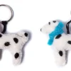Amica Felt Pogo the Dalmatian - Pink