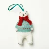Corinne Lapierre Polar Bear Felt Craft Mini Kit