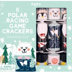 Heart and Soul Polar Racing Chistmas Crackers Box of 6