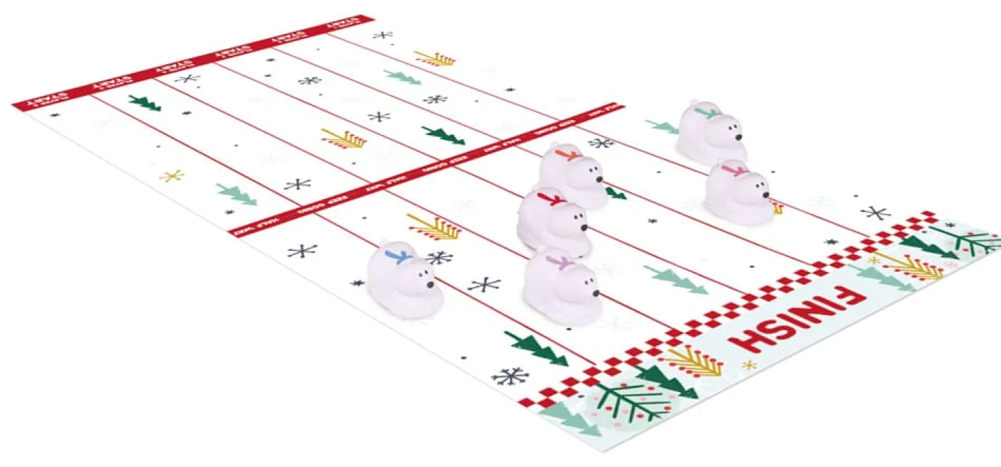 Heart and Soul Polar Racing Chistmas Crackers Box of 6