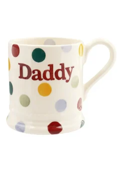 Emma Bridgewater Polka Dot 'Daddy' 1/2 Pint Mug