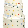 Emma Bridgewater Polka Dot Original Set of 3 Round Cake Tins