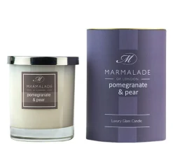 Marmalade of London Pomegranate & Pear Glass Candle