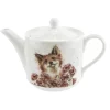 Wrendale Designs 'Poppy Field' Fox Fine Bone China Teapot