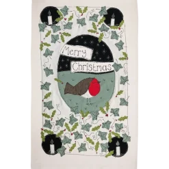 Poppy Treffry Christmas Tea Towel