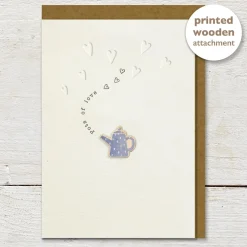 Ginger Betty Pots of Love Greeting Card