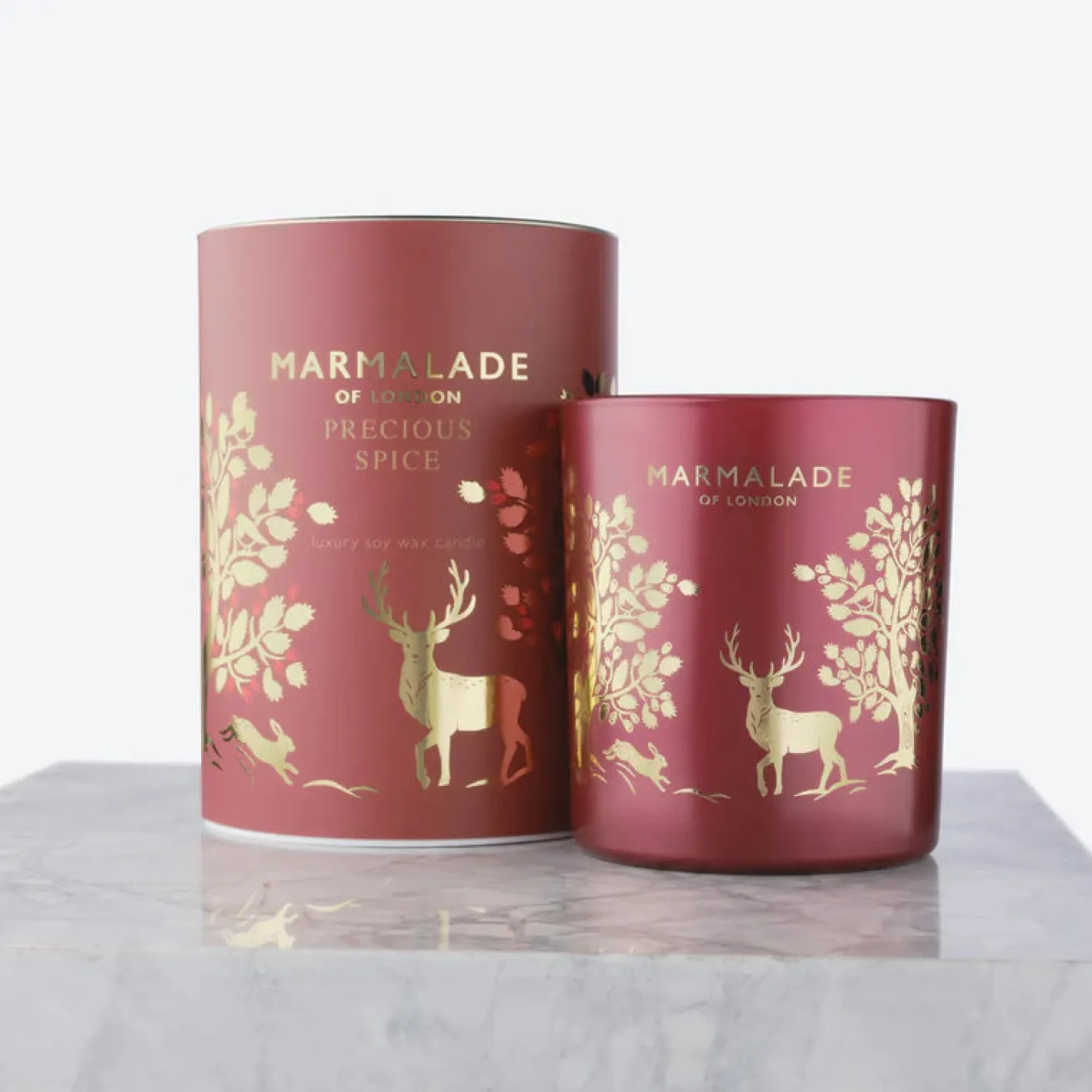 Marmalade of London Precious Spice Large Glass Candle 2024