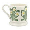 Emma Bridgewater Primrose Hand-Stamped 1/2 Pint Mug