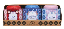 Printer Johnson "Kitsch" Set of 3 Square Caddies