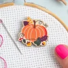 Hawthorn Handmade Pumpkin Magnetic Needle Holder
