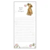 Paper Shed Design Puppy with Flower "Must Not Forget" Magnetic List Pad