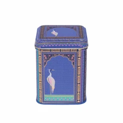Sara Miller London Purple Lattice Windows Mini Tea Tin