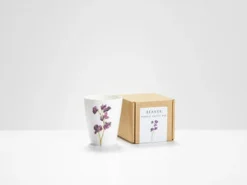 Helen Beard Purple Sweet Pea Beaker