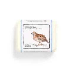 The Chocolate Detective 12 Quail Eggs by