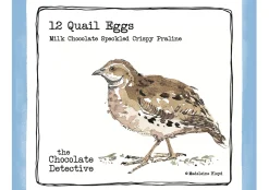 The Chocolate Detective 12 Quail Eggs by