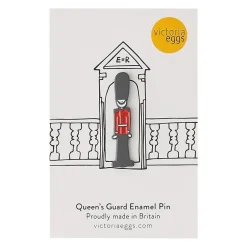Victoria Eggs Queen's Guard Enamel Pin Badge