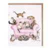 Wrendale Designs "Cattitude" Cat Greetings Card