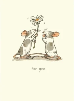 Two Bad Mice "For You" Greetings Card