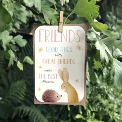 Ginger Betty "Friends- Good Times" Keepsake Card