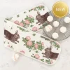 Thornback & Peel Rabbit & Rose Double Oven Glove