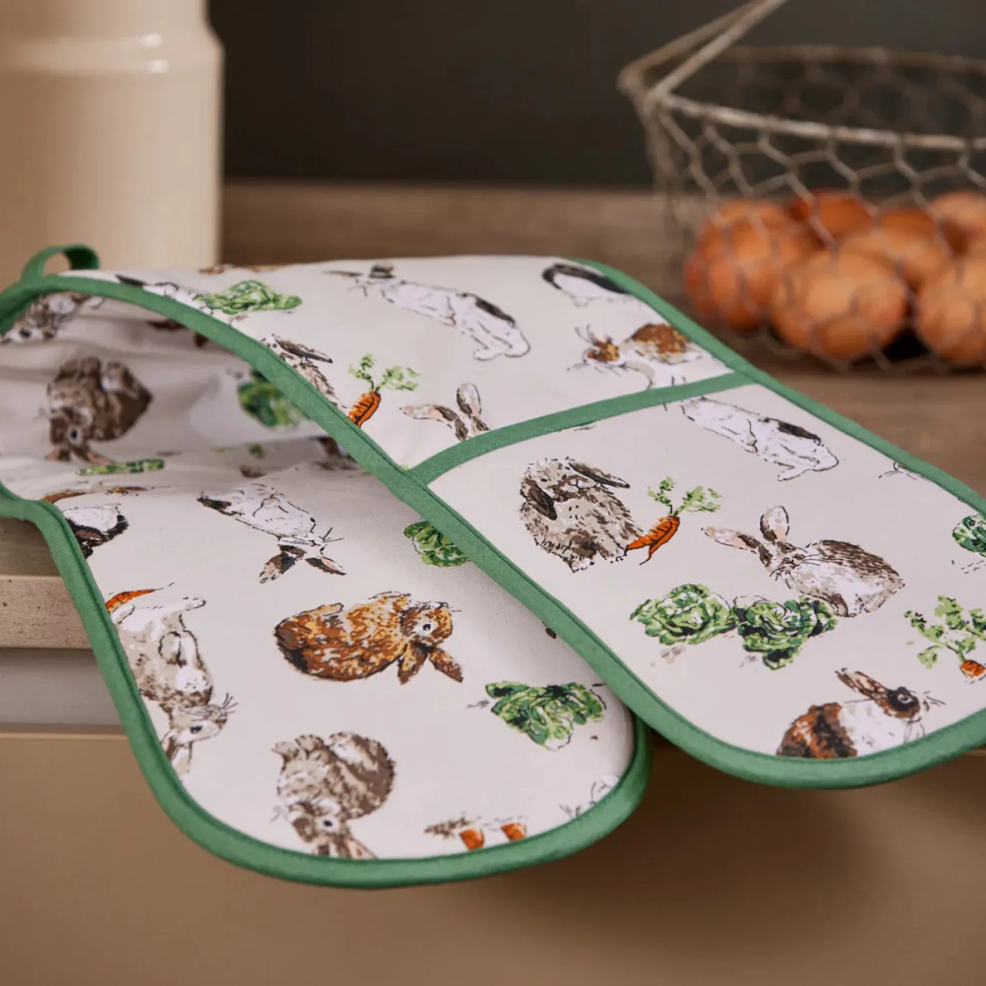 Ulster Weavers Rabbit Patch Double Oven Glove