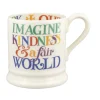 Emma Bridgewater Rainbow Toast Kindness & A Fair World 1/2 Pint Mug