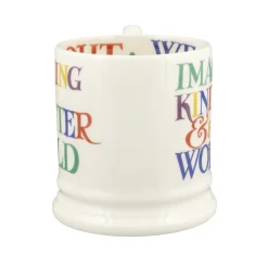 Emma Bridgewater Rainbow Toast Kindness & A Fair World 1/2 Pint Mug