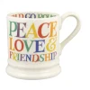 Emma Bridgewater Rainbow Toast Without You 1/2 Pint Mug