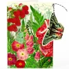 Madame Treacle Raspberry Garden Butterfly Hanging Fandangle Card