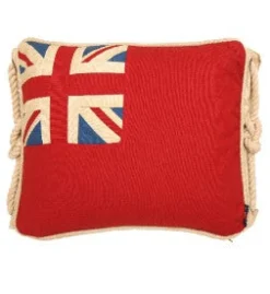 Woven Magic Red Ensign Union Jack 12 x 18inch Pillow