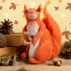 Hawthorn Handmade Red Squirrel Needle Felting Kit