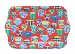 Emma Bridgewater Red Teacup Small Tin Tray