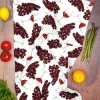 Corinne Alexander Red Wine Tea Towel by
