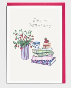 Lottie Murphy Relax on Mother's Day Card