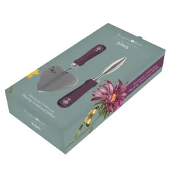 Burgon & Ball RHS Asteraceae Planting Trowel and Dibber Gift Box