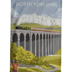 Town Towels Ribblehead Viaduct - North Yorkshire Tea Towel