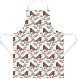 Thornback & Peel Robin & Holly Apron