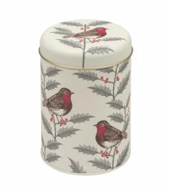 Thornback & Peel Robin & Holly Round Caddy