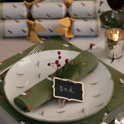 Sophie Allport Robins Stoneware Dinner Plate